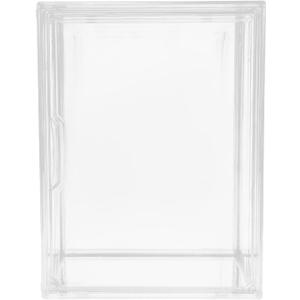 GETAJGHSD Figurine Display Case with Dustproof Cover, 36x27x22cm Action Figure Storage Box for Collectible and Model Display, Protective Showcase for Collectors