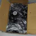 Reusable Grocery Bag on Wheels Shopping Bag with Wheels, Detachable Roller Tote Bag, Luggage Bag, used for Shopping, Camping, Traveling, Giving Gifts to Friends, Large Capacity, Black