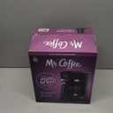 Mr. Coffee 5 Cup Switch Coffee Maker Black: Small Drip Coffee Machine, Electric, Paper Filter, 25 oz Capacity