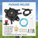 Fuel Pump Replacement For BS 808656 Kohler 7000 Series 17HP-25HP Kawasaki John Cub Cadet Small Engine Lawn Mower Tractor