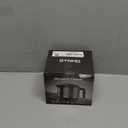 Ultrasonic Retainer Cleaner Machine - 45kHz Ultrasonic Jewelry Cleaner - 200ML Mouth Guard & Denture Cleaner Pod - 5 Modes with Digital Timer - Upgrade Water Bottle Design,Bright Black