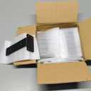 Starunder 6 Pack Floating Shelf Brackets, 6 Inch Heavy Duty Industrial Shelf Bracket, Black Metal L Brackets for Shelves Support DIY(1/5 Inch Thicked)