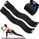 Wrist Weights & Ankle Weights  2 Pack (1.1 lbs Each), Adjustable Arm, Leg & Hand Weights Set for Women, Magnetic Fitness Weights for Gym, Pilates, Walking, Yoga & Home Workout (Black)