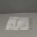 Waterproof Frosted Shower Curtain for Window Inside Shower, Vinyl Bathroom Window Curtain 24" x 24" with Hooks, Heavy Duty Peva Silky Frost, 24x24