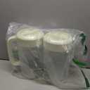 BPFY Clear Plastic Pitcher with Lid, 2 Pack Clear Water Pitcher for Cold Drinks, Iced Tea Pitcher for Lemonade, Iced Tea, Milk, Juice, Beverages (1 Gallon 4 Litre)