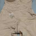 SHAPELLX Shapewear for Women Strapless Bodysuits Tummy Control Body Shaper Butt Lifting Shapewear with Removable Straps (Medium(US8-10), Skin)