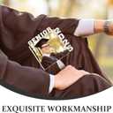 LUOZZY 4 Pcs Sublimation Graduation Fans Blank 2025 Graduation Picture Photo Frame Handheld Fan Shaped Grad 2025 Sublimation Picture Frame