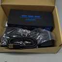 KVM Switch 3 Monitors 2 Computers HDMI 4K60Hz USB3.0 KVM Switch 2 Ports with 4 USB Ports for 2 Computers Sharing Triple Monitor and 4 USB Devices Support Extended & Copy Mode with 2 USB Cables (Deep Blue)