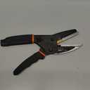 Multipurpose Heavy Duty Scissors All Purpose Utility Industrial Scissors - 6-in-1 Cutter with Safety Lock, Non-slip Handle, and Thread Trimming - Perfect for Soft Pipe, Fibre, Wood, Iron Wire, Box