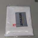 Biscaynebay Hotel Quality Fabric Shower Curtain Liners 72" X 72", White Water Resistant Bathroom Curtains Rust Resistant Grommets Weighted Bottom Hem Machine Washable