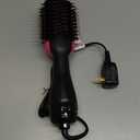 REVLON One-Step Volumizer Hair Dryer and Styler | Less Frizz, More Shine, and Less Heat Damage for Fast and Easy Salon-Style Blowouts, for All Hair Types and Lengths (Black) (1.0 VOLUMIZER)