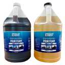Fiberglass Supply Depot 2 Lb Density Expanding Pour Foam, 2 Part Polyurethane Closed Cell Liquid Foam for Boat and Dock Flotation, Soundproofing, Filling Voids, and Insulation (2 Gallon Kit)