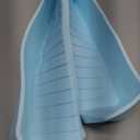 Bathtub Splash Guard for Kids  31.5 Inch Silicone Tub Ledge Shelf with Suction Cups, Keeps Bath Toys Organized & Bathroom Floors Dry, Safe Anti-Slip Water Guard for Toddlers, Blue