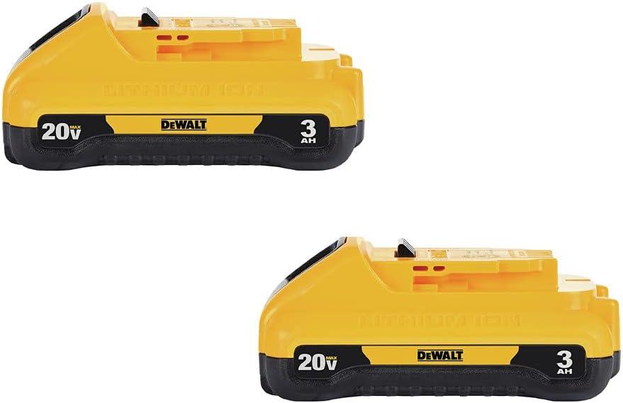 DEWALT 20V MAX Battery Pack, 3.0-Ah, 2-Pack (DCB230-2)