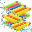 18 Pack Foam Water Guns for Kids, Water Blaster Soaker Guns Long Range Swimming Pool Water Squirter Outdoor Water Toys for Boys Girls Adults Summer Fun in Swimming Pool, Beach, Party