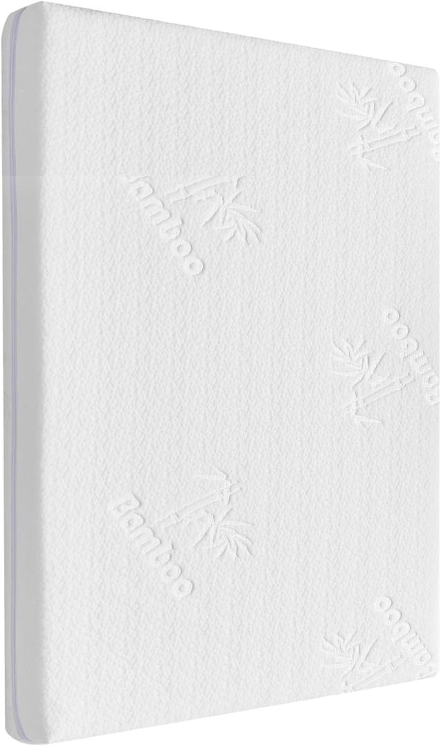 36.5x25 Playard Mattress for Trend: 2" Thick Dual Sided Gel Memory Foam Bassinet Mattress Fit for Dream On Me Nest/Zodiak/Zoom Portable, Pamo Babe Deluxe and Baby Trend Playard