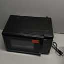 Emerson MW7302B Compact Countertop Microwave Oven with Touch Control, LED Display, 700W, 10 Power Levels, 6 Auto Menus, Glass Turntable and Child Safe Lock, 0.7 Cu., Ft. Black