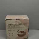 Enameled Cast Iron Dutch Oven - Umite Chef 5QT Pot with Lid & Cotton Potholders - Heavy-Duty Cookware for Bread Baking, Braising, Stews, Roasting(Red)