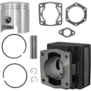 14532-G1 Top End Rebuild Kit Fit for EZGO 2 Cycle Gas Golf Cart Top End Rebuild Kit Cylinder & Piston 1976-1988