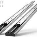 VEVOR 6 Pairs 20 Inch Soft Close Drawer Slides 14 16 18 20 22 24 Inch Heavy Duty Side Mount Rails,Ball Bearing Full Extension Noiseless Dresser Drawer Slides, 100 Lbs Load Capacity