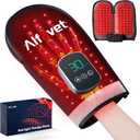 Cordless Red Light Therapy Glove for Hand, 5000mAh Rechargeable Dual-Sided 112 LEDs Near Infrared Light Therapy Device for Hand Fingers Wrist Joint Pain Relief with 660nm&850nm, Auto-Off Timer