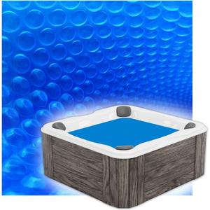 Hot Tub Insulation Blanket, 10x10 Foot Hot Tub Thermal Blanket Square Solar Cover Bubble Cover for Outdoor Hot Tubs