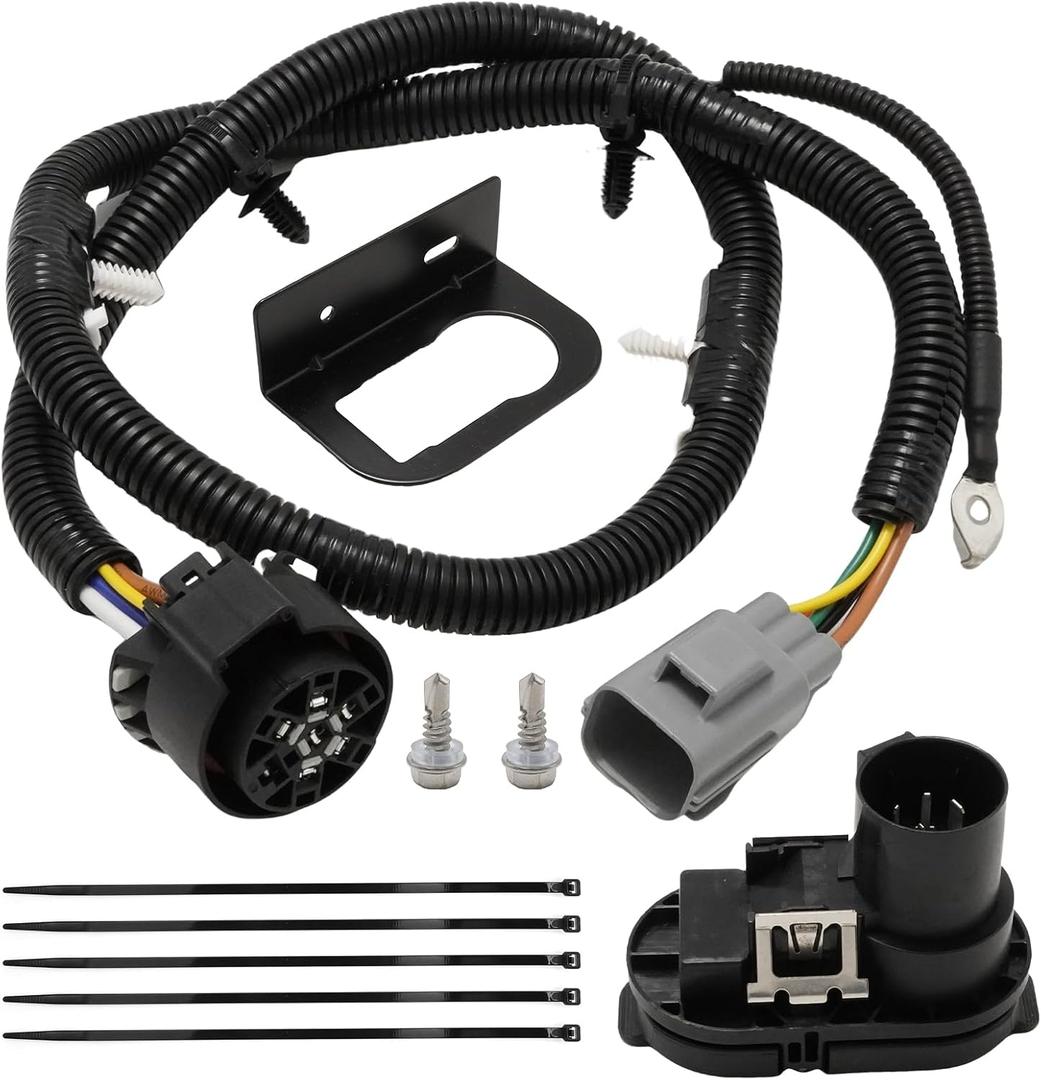 CK4T-13B576-KE Trailer Hitch Tow Wiring Connector Harness Kit, Replacement for Ford Transit-150 Transit-250 2015-2019, Replaces CK4T13B576KE CK4Z-13A576-B