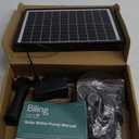 Biling 7.5W Solar Water Pump Outdoor, Solar Pond Pump Solar Fountain with DIY 5ft Tubing for Samll Ponds, Garden Pool and Bird Bath
