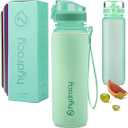 Hydracy Premium Sports Bottle 32oz Moonlight Green