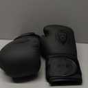 FIGHTR Boxing Gloves - Maximum Protection & Stability | Boxing Gloves for Boxing, MMA, Muay Thai & Kickboxing | Sizes 8-16 oz (All Black)