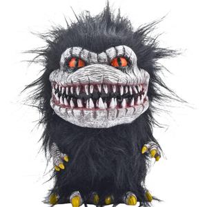 Alien Monster Prop Doll, Creepy Plush Doll Movie Stuffed Toy, Black Funny Ugly Space Crite Horror Gifts for Adult Collector on Halloween Birthday