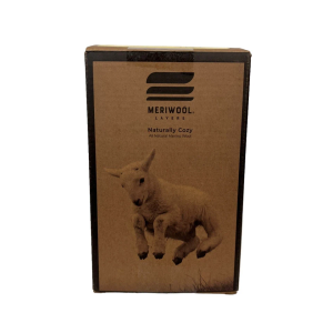 MERIWOOL Mens 190g Lightweight 100% Merino Wool T-shirt (Sand, Small)