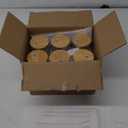 6Pcs Glass Coffee Cups with Lids and Straws, 16 oz Vintage Glasses Drinking Set, Glassware Drinkware Glasses Set, Iced Coffee Cup Tumbler Ideal for Boba Tea Beer Cocktail Juice, Mixed