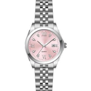 Women's Bracelet Watch Stainless Steel Quartz Watch Luminous Waterproof Watch Business Watches for Women
