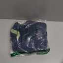 Women's Flower Embroidery Cardigans Sweaters Long Sleeve Button Down Knitted Loose Outwear (Medium, Blue)