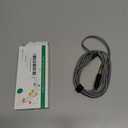 Lightn ing to 1/4 inch Audio TRS Stereo Cable, 6.6FT Light ning to 6.35mm inch Adapter, Compatible with i-Pad, i-Phone 14/13/12/Pro, for Amplifier,Speaker,Mixer[NOT for Recording]