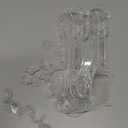 8 Pcs Electric Window Candle Lamp Holders Clear Plastic Window Candle Holders Straps with Strong Suction Cups for Flameless Led Halloween Christmas Candles