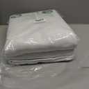 NICETOWN 100% Blackout Window Curtain Panels, Cold and Full Light Blocking Drapes with Black Liner for Nursery, 84 inches Drop Thermal Insulated Draperies (White, 2 Pieces, 52 Wide Each Panel)