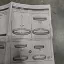 Lazy Susan Organizer 2 Tier - Turntable Spice Rack 12 inch Adjustable Metal Rotating Lazy Susan for Cabinet Pantry Kitchen Countertop Dining Table Cupboard Bathroom Vanity Storage Black