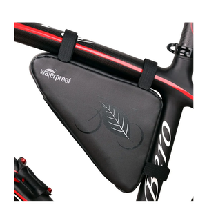 NDakter Bike Bicycle Frame Storage Bag, 2L Waterproof Bicycles Triangle Pouch, Cycling Pack for Phone, Wallet, Keys, Tools, Accessories, Bikes Front Tube Bag for Mountain Road Bike, MTB