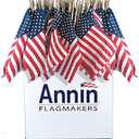 U.S. Handheld Flag, 8 x 12-In. 5pcs