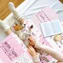 Christian Gifts for Women Blanket 60"x50"- Inspirational Religious Birthday Catholic Spiritual Gifts for Women - Baptism Confirmation Gifts for Girl - Child of God Christian Blankets