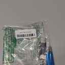 2-Pack 128GB USB C Flash Drive Dual Flash Drive Type C + USB A Memory Stick Jump Drive 2-in-1 Thumb Drive for Storage and Backup (128GB*2 Black&Blue)