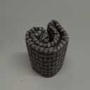 Kevin Textile Outdoor Waterproof Throw Pillow Covers Pack of 2 Farmhouse Decorative Cushion Covers for Garden Patio Tent Balcony Bench Couch Sofa 20x20 Inch, Dark Grey