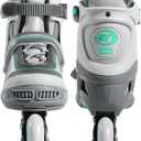 SUPER YOUNGSTER Women's Adjustable Inline Skate, Roller Skates Blades for Female Adults, XL/ US 7-10.