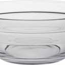 Duralex lys stackable clear bowl, 0.5 quart, 50 cl, 5.5", 14 cm / set Of 6