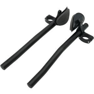 Bike Rest Handlebar for bicycle hand rest TT Handlebar Road Bike Mountain Bike Cycling Adjustable Tri Bars, Black