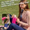 Tumbler Adapter for Stanley to Flavors Cartridges | Leak-Proof Silicone, Food-Grade Material, Compatible with 30oz & 20oz Stanley Quencher H2.0 FlowState Tumblers and Flavor Cartridges, Easy Clean (Passion Pink)