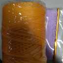 2.5mm x 185 Yards Premium Polyester Macrame Cord 2.5mm Polypropylene Cord for Knitting and Crocheting Hats, Bags, Purses, Shoes, Carpets, Basket, Plant Hangers, DIY Crafts -Sherbet Pink