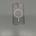 ESR for iPhone 14 Case/iPhone 13 Case, Compatible with MagSafe, Shockproof Military-Grade Protection, Magnetic Phone Case for iPhone 14/13, Classic Series (HaloLock), Clear Purple